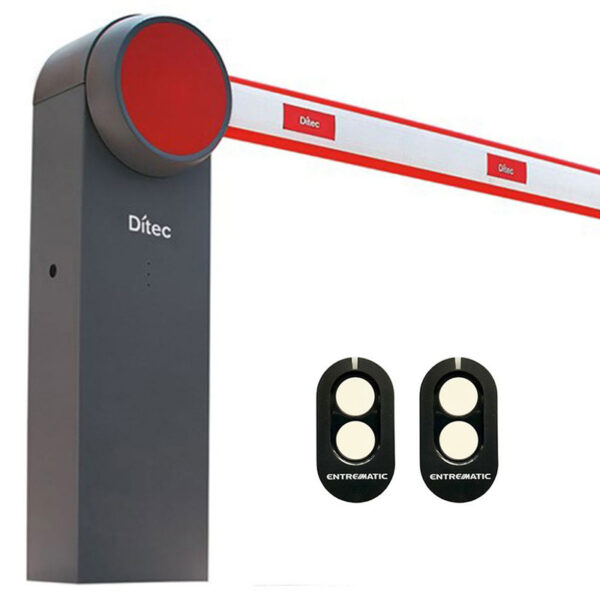 barrera automática para acceso vehicular Ditec Entrematic Qik7 medellin, bogota, bucaramanga, cali